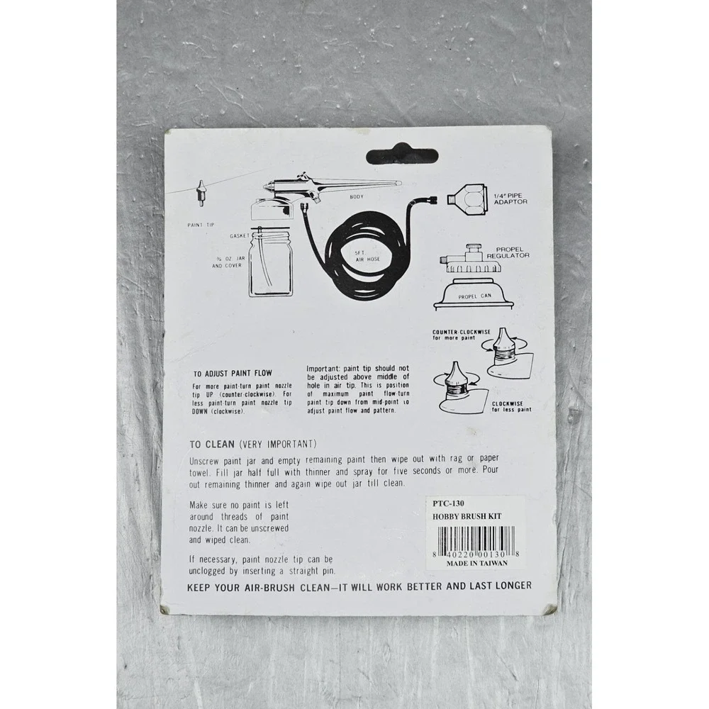 Mini‎ Hobby Air Brush Airbrush Spray Gun Kit Hobby Paint Starter Tool